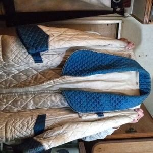 Staten and Silk Smoking Jacket***